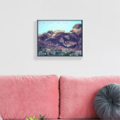 アーチス国立公園のポスター キャンバスプリント (インサイチュ (リビング))