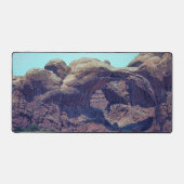 アーチス国立公園のポスター デスクマット (正面)