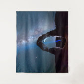 アーチス国立公園の夜MOAB タペストリー (正面)