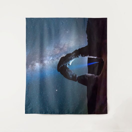 アーチス国立公園の夜MOAB タペストリー (正面)