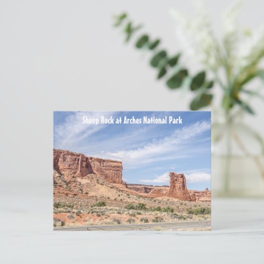 アーチス国立公園の羊の岩 ポストカード (スタンド正面)