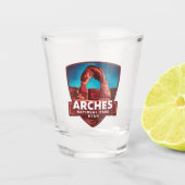 アーチス国立公園の魔法の夜 ショットグラス (正面)