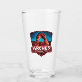 アーチス国立公園の魔法の夜 タンブラーグラス (正面)