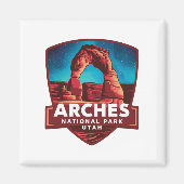 アーチス国立公園の魔法の夜 マグネット (正面)