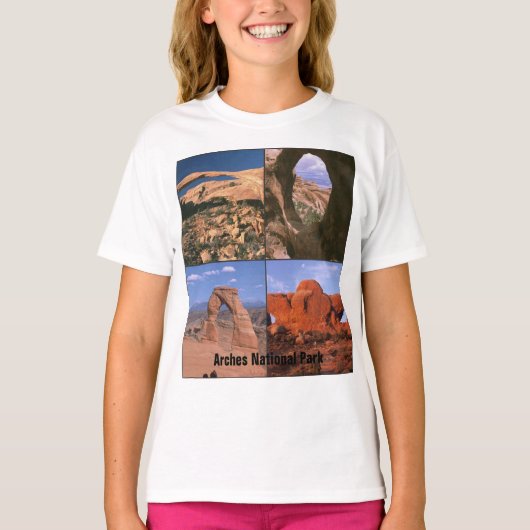 アーチス国立公園サンドストーンの海賊写真コラージュ (正面)