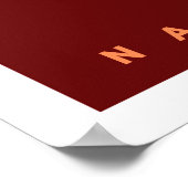 アーチス国立公園旅行ポスタープリント ポスター (角)