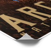 アーチス国立公園旅行ポスター；星景 ポスター (角)