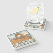 アーチス国立公園 ストーンコースター (横)