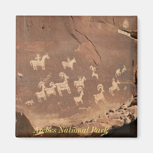 アーチス国立公園 マグネット (正面)