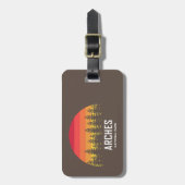 アーチス国立公園 ラゲッジタグ (正面縦)