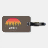 アーチス国立公園 ラゲッジタグ (裏面横)