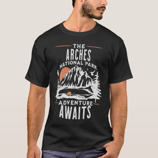 アーチス国立公園 Tシャツ (正面)