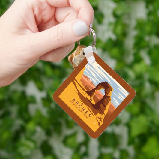 アーチス国立公園 | Utah キーホルダー (手)