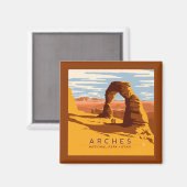 アーチス国立公園 | Utah マグネット (正面/裏面)