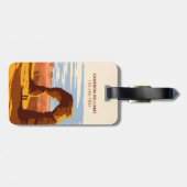 アーチス国立公園 | Utah ラゲッジタグ (裏面横)