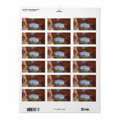 アーチズナショナルパークのアーチ切れ ラベル (フルシート)