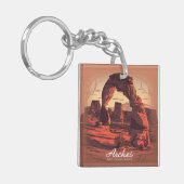 アーチズナショナルパークサンドストーン キーホルダー (正面左)