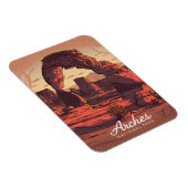 アーチズナショナルパークサンドストーン マグネット (右側)