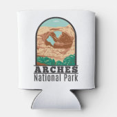 アーチズナショナルパークダブルアーチヴィンテージ 缶クーラー (裏面)