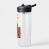 アーチズナショナルパークデリケートアーチヴィンテージ ウォーターボトル (左面)