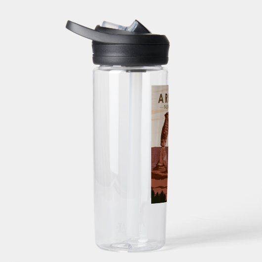 アーチズナショナルパークデリケートアーチヴィンテージ ウォーターボトル (右面)