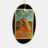 アーチズナショナルパークデリケートアーチヴィンテージ セラミックオーナメント (右)