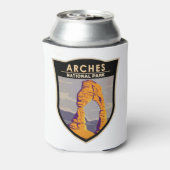 アーチズナショナルパークデリケートアーチヴィンテージ 缶クーラー (缶裏面)