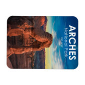 アーチズナショナルパークデリケートアーチ マグネット (横)