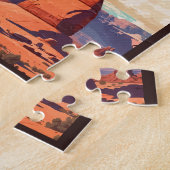 アーチズナショナルパークモアブユタデリケートアーチ ジグソーパズル (側面)