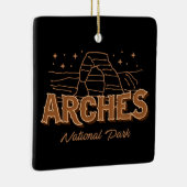 アーチズナショナルパークユタコレクターホリデー セラミックオーナメント (右)