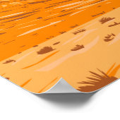 アーチズナショナルパークユタザオルガンヴィンテージ ポスター (角)