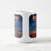 アーチズナショナルパークユタデリケートアーチモアブ コーヒーマグカップ (中央)