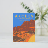 アーチズナショナルパークユタパークアベニュートレイル ポストカード (スタンド正面)