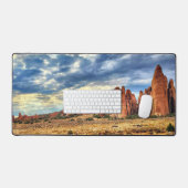 アーチズナショナルパークユタロックスパイア デスクマット (キーボード&マウス)