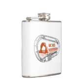 アーチズナショナルパーク登山カラビナー フラスク (右)