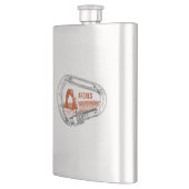 アーチズナショナルパーク登山カラビナー フラスク (左)