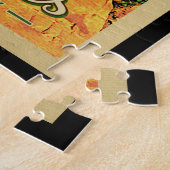 アーチズナショナルパーク – ヴィンテージデリケートアーチ ジグソーパズル (側面)