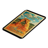 アーチズナショナルパーク – ヴィンテージデリケートアーチ マグネット (左側)