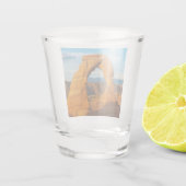 アーチズナショナルパークMOABユタ ショットグラス (裏面)