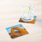 アーチズナショナルパークMOABユタ スクエアペーパーコースター (インサイチュ)