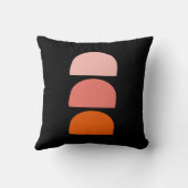 アーチズピンクコーラルオレンジ装飾用クッション クッション (裏面)