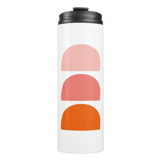 アーチズピンクコーラルオレンジ タンブラー (正面)