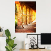 アーチズミッションサンファンキャピストラーノ ポスター (ホームオフィス)