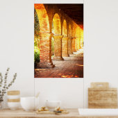 アーチズミッションサンファンキャピストラーノ ポスター (キッチン)