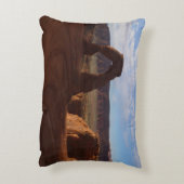 アーチズ国立公園のデリケートなアーチII アクセントクッション (裏面(縦))