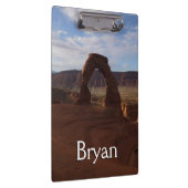 アーチズ国立公園のデリケートなアーチII クリップボード (右)