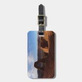 アーチズ国立公園のデリケートなアーチII ラゲッジタグ (正面縦)