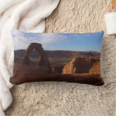 アーチズ国立公園のデリケートなアーチII ランバークッション (ブランケット)
