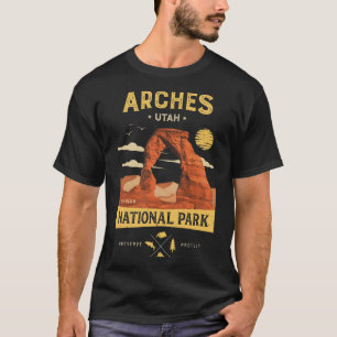 アーチズ国立公園ヴィンテージユタTシャツエッセンシア Tシャツ