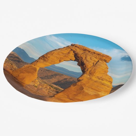 アーチズ国立公園MOABユタ ペーパープレート (アングル)